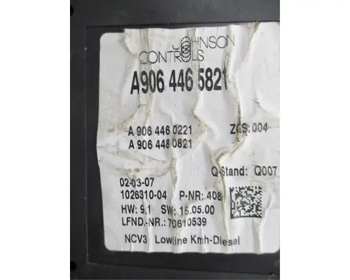 Mercedes SPRINTER Instrument Cluster