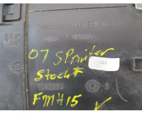 Mercedes SPRINTER Instrument Cluster