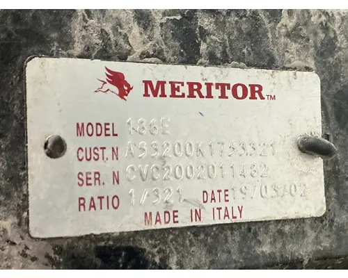 Meritor/Rockwell 186E Rear Rears (Tandem Rear or Single)
