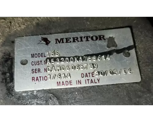Meritor/Rockwell 186 Axle Assembly, Rear (Single or Rear)