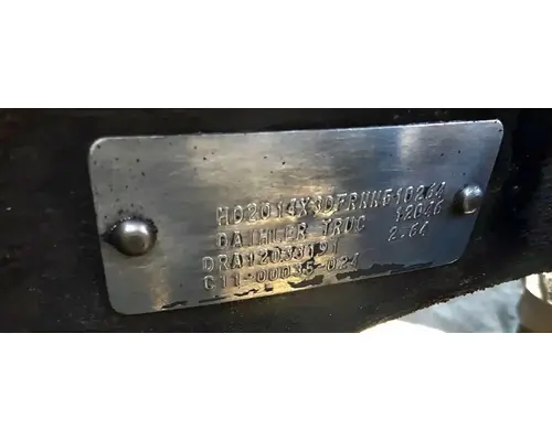 Meritor/Rockwell Cascadia 125 Front Rears (Tandem Front)