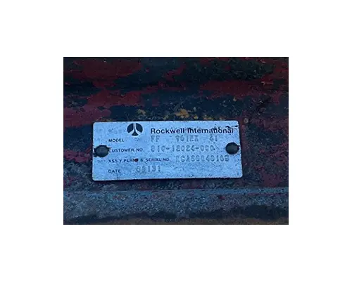 Meritor/Rockwell FF961 Axle Assembly, Front (Steer)