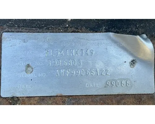 Meritor/Rockwell FL941 Axle Assembly, Front (Steer)