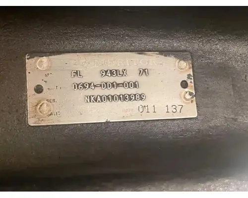 Axle Assembly, Front (Steer) Meritor/Rockwell FL94 Complete Recycling Group LLC