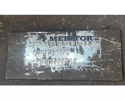 Meritor/Rockwell HS1914X3 Axle Assembly, Rear