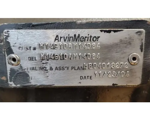 Meritor/Rockwell M14G10AM TransmissionTransaxle Assembly