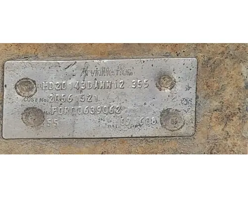 Meritor/Rockwell MD20143 Front Rears (Tandem Front)