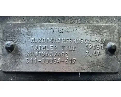 Meritor/Rockwell MD2014H Front Rears (Tandem Front)