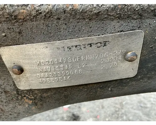 Meritor/Rockwell MD2014X Axle Housings (Front)