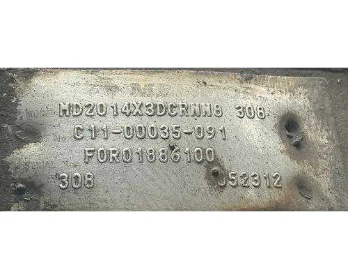 Meritor/Rockwell MD2014X Axle Housings (Front)