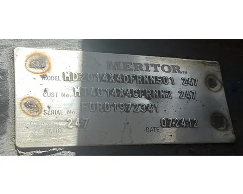 Meritor/Rockwell MD2014X Axle Housings (Front)