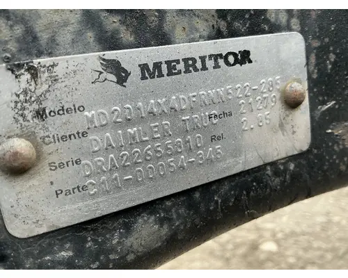 Meritor/Rockwell MD2014X Axle Housings (Front)