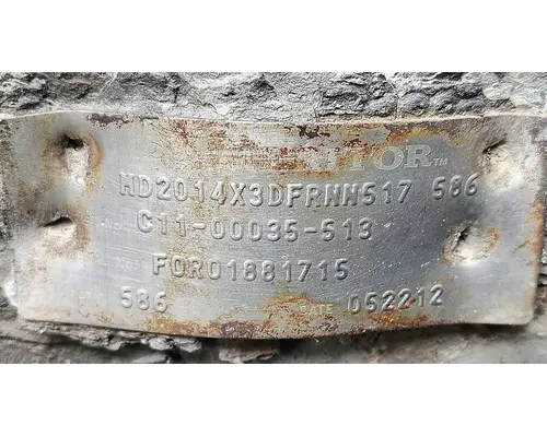 Meritor/Rockwell MD2014X Axle Housings (Front)