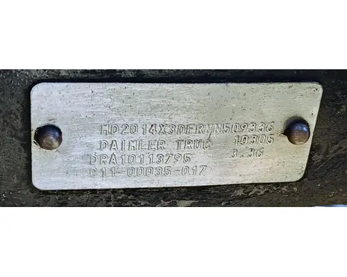 Meritor/Rockwell MD2014X Axle Housings (Front)