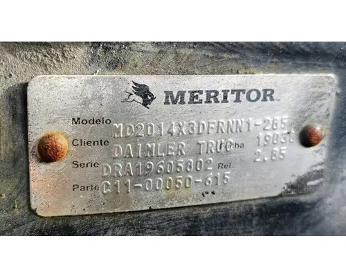 Meritor/Rockwell MD2014X Axle Housings (Front)