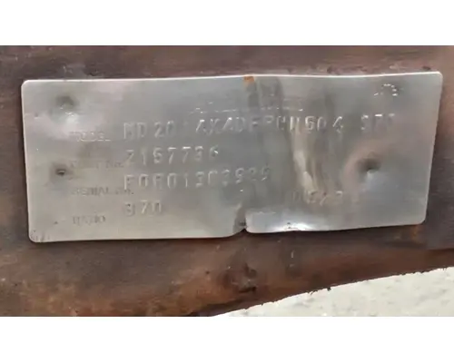 Meritor/Rockwell MD2014X Axle Housings (Front)