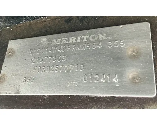 Meritor/Rockwell MD2014X Axle Housings (Front)