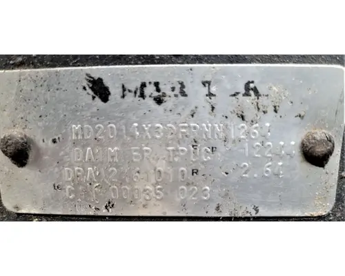 Meritor/Rockwell MD2014X Axle Housings (Front)