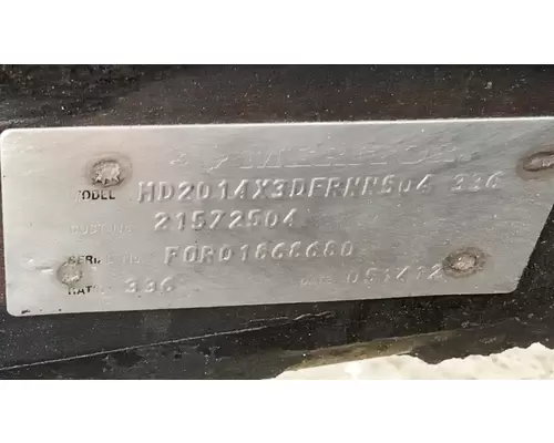 Meritor/Rockwell MD2014X Differential Housing (Front)