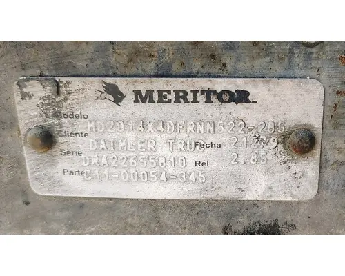 Meritor/Rockwell MD2014X Differential Housing (Front)