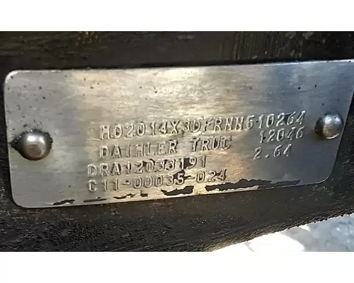 Meritor/Rockwell MD2014X Differential Housing (Front)