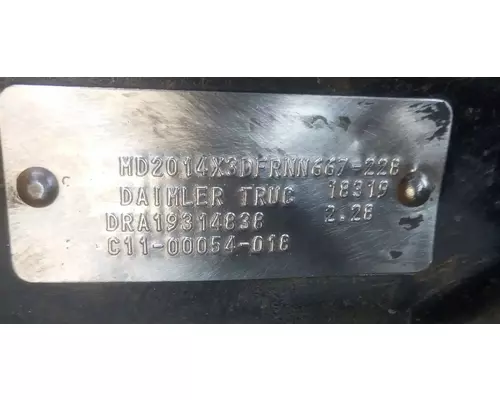 Meritor/Rockwell MD2014X Differential Housing (Front)