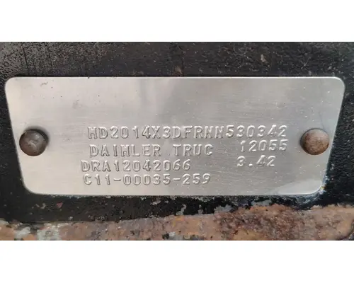 Meritor/Rockwell MD2014X Differential Housing (Front)