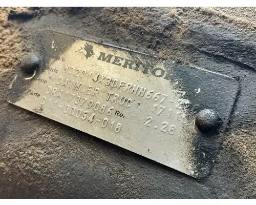 Meritor/Rockwell MD2014X Front Rears (Tandem Front)