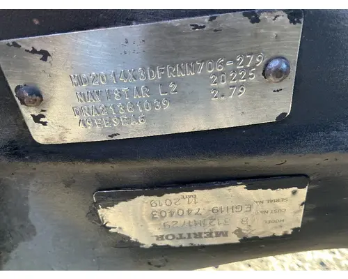 Meritor/Rockwell MD2014X Front Rears (Tandem Front)