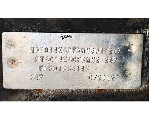 Meritor/Rockwell MD2014X Front Rears (Tandem Front)