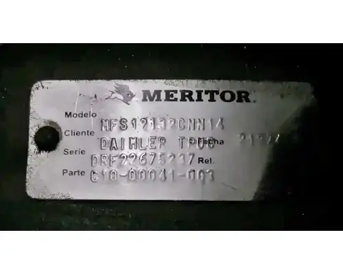 Meritor/Rockwell MFS12132C Axle Assembly, Front (Steer)