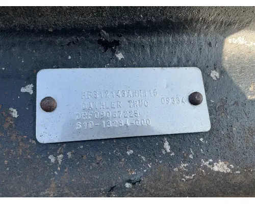 Meritor/Rockwell MFS12143A Axle Assembly, Front (Steer)