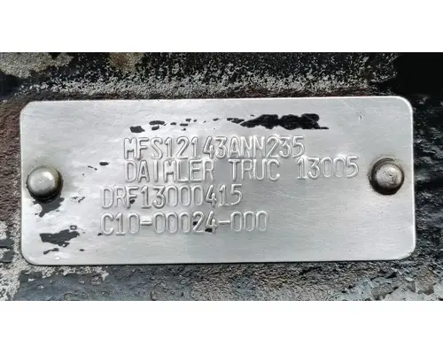 Meritor/Rockwell MFS12143A Axle Assembly, Front (Steer)