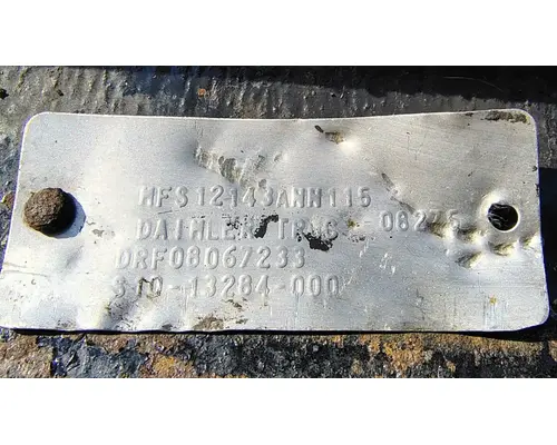 Meritor/Rockwell MFS12143A Axle Assembly, Front (Steer)