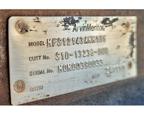 Meritor/Rockwell MFS12143A Axle Assembly, Front (Steer)