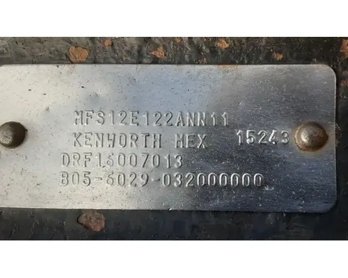 Meritor/Rockwell MFS12E122A Axle Assembly, Front (Steer)