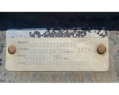 Meritor/Rockwell MFS12E122A Axle Assembly, Front (Steer)