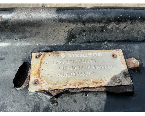 Meritor/Rockwell MFS12E122C Axle Assembly, Front (Steer)