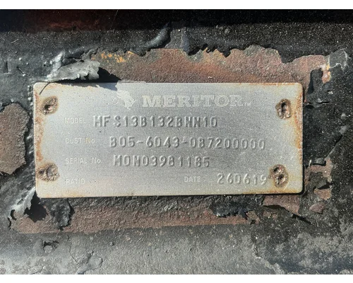 Meritor/Rockwell MFS13B132B Axle Assembly, Front (Steer)