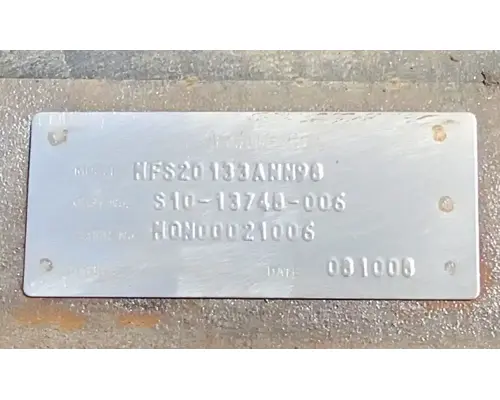 Meritor/Rockwell MFS20133A Axle Assembly, Front (Steer)