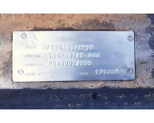 Meritor/Rockwell MFS20133A Axle Assembly, Front (Steer)