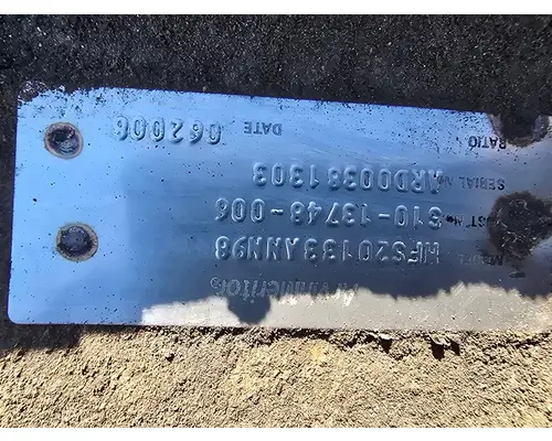 Meritor/Rockwell MFS20133A Axle Assembly, Front (Steer)