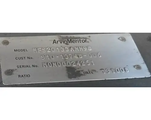 Meritor/Rockwell MFS20133A Axle Assembly, Front (Steer)