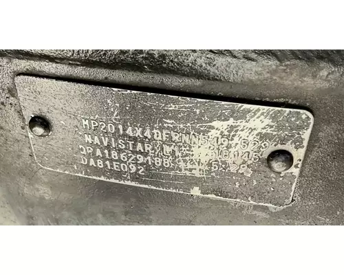 Meritor/Rockwell MP2014X Differential (Front)