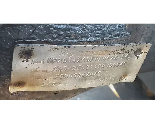 Meritor/Rockwell MP2014X Front Rears (Tandem Front)