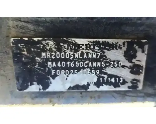 Meritor/Rockwell MR20005 Tag Axle