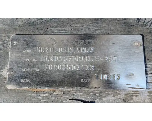 Meritor/Rockwell MR20005 Tag Axle