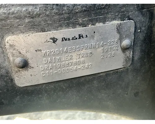 Meritor/Rockwell MR2014E Rear Rears (Tandem Rear or Single)