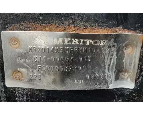Meritor/Rockwell MR2014X Axle Housing (Rear)