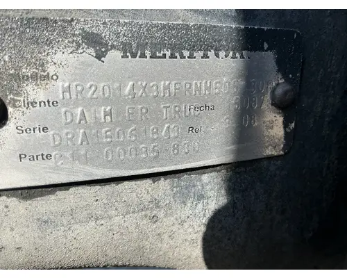 Meritor/Rockwell MR2014X Axle Housings (Rear)